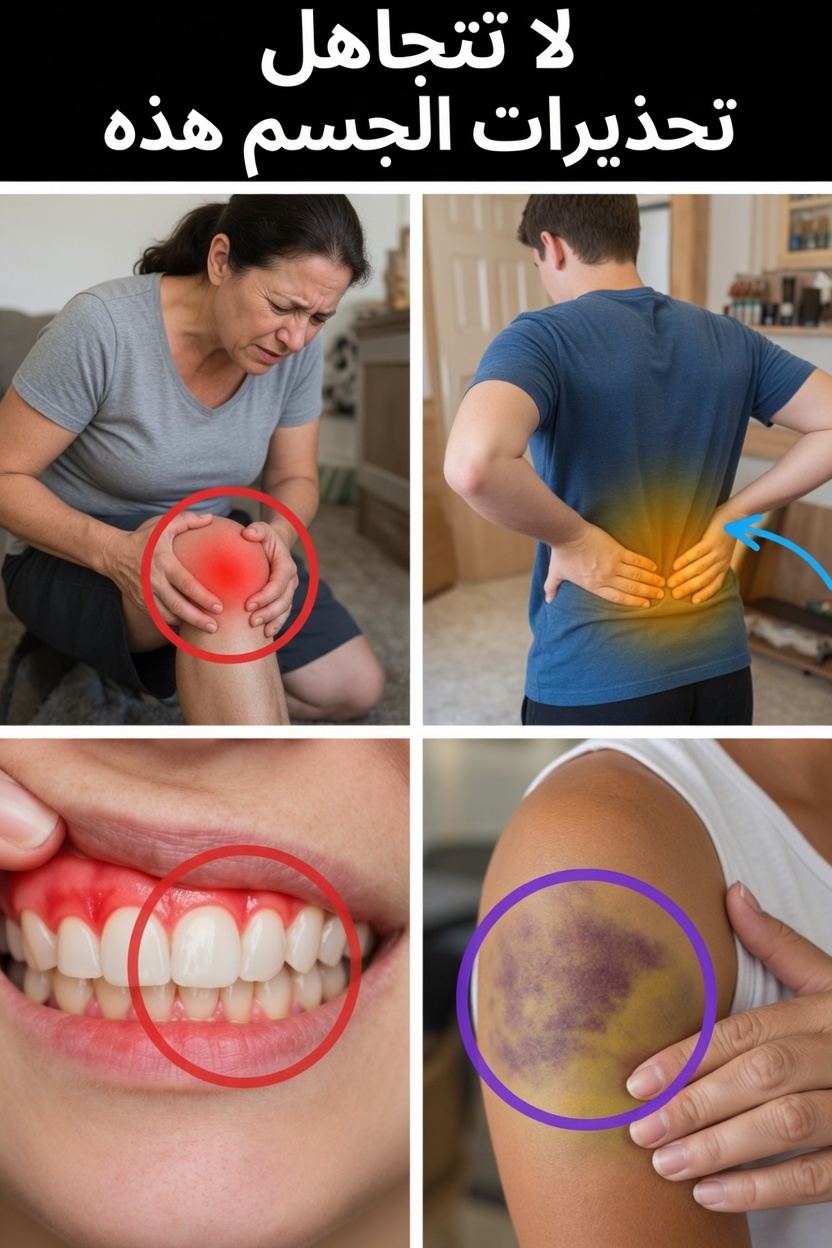 7 إشارات مفاجئة من الجسم قد تشير إلى مشكلات صحية خطيرة لا ينبغي تجاهلها