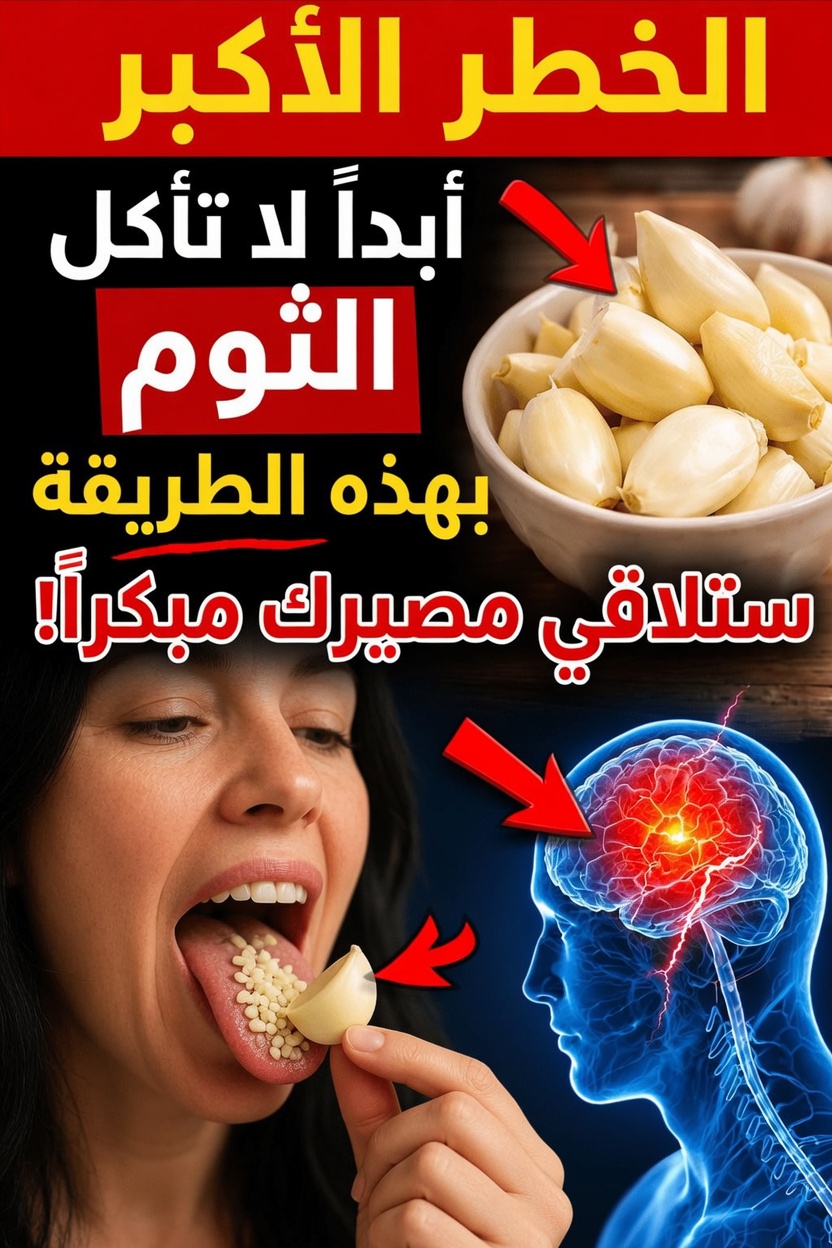 لماذا يروق الثوم للبالغين فوق سن الخمسين