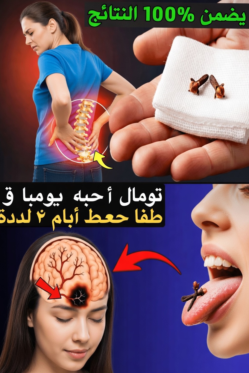 القرنفل بعد الستين: ماذا يحدث عندما تتناول فصّين من القرنفل يوميًا لمدة 7 أيام؟