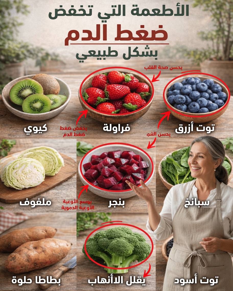 9 أطعمة لذيذة قد تساعد بشكل طبيعي في دعم ضغط الدم الصحي