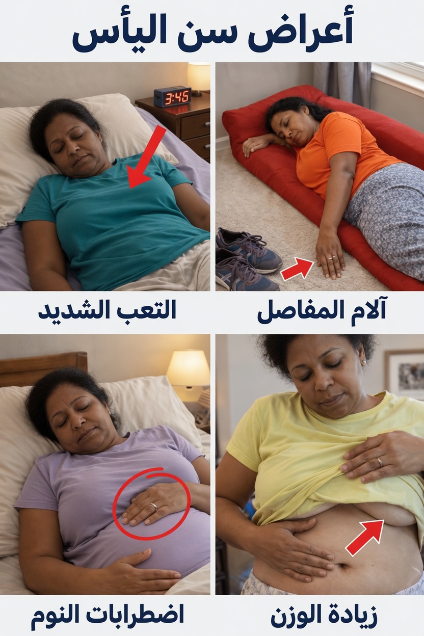 9 علامات لانقطاع الطمث لا ينبغي تجاهلها قبل أن تعطل حياتك