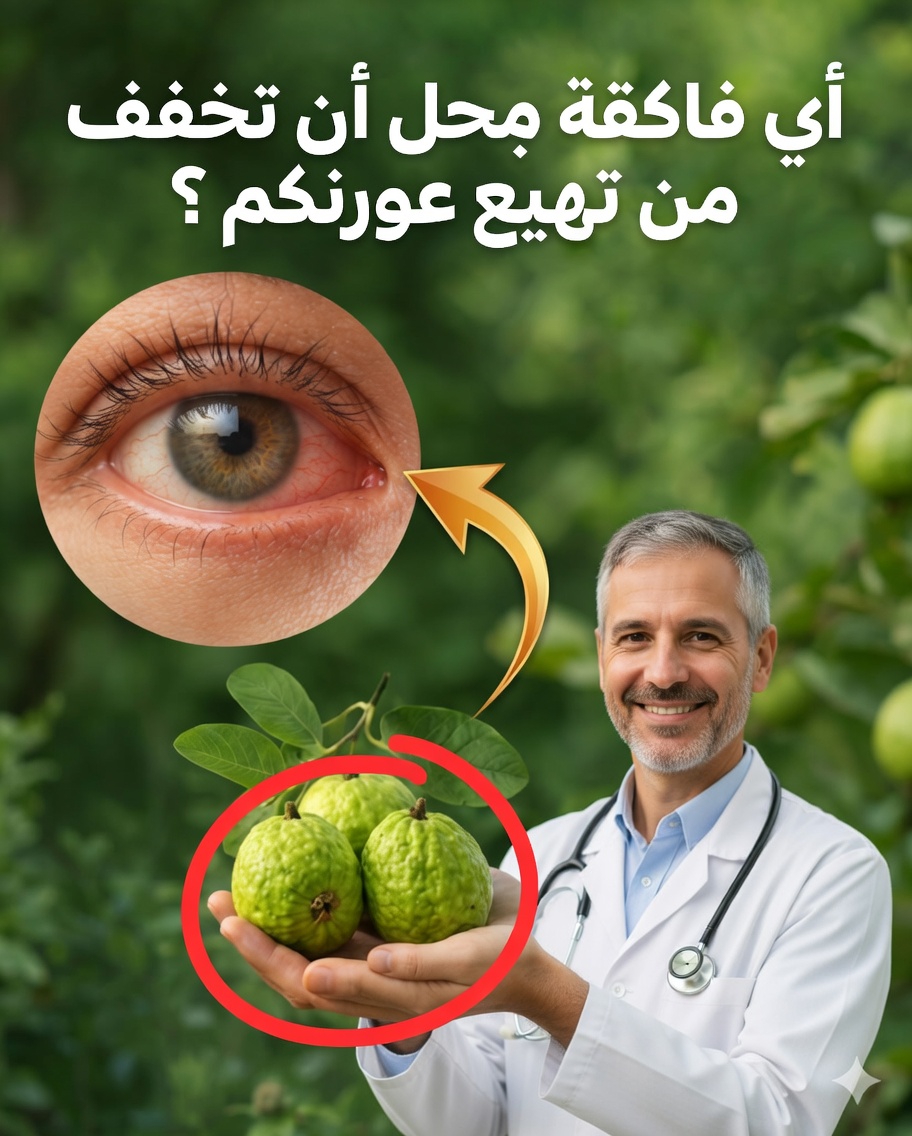 🍃 أوراق الجوافة للعيون الحمراء: العلاج الطبيعي الذي يكتشفه عدد متزايد من الناس
