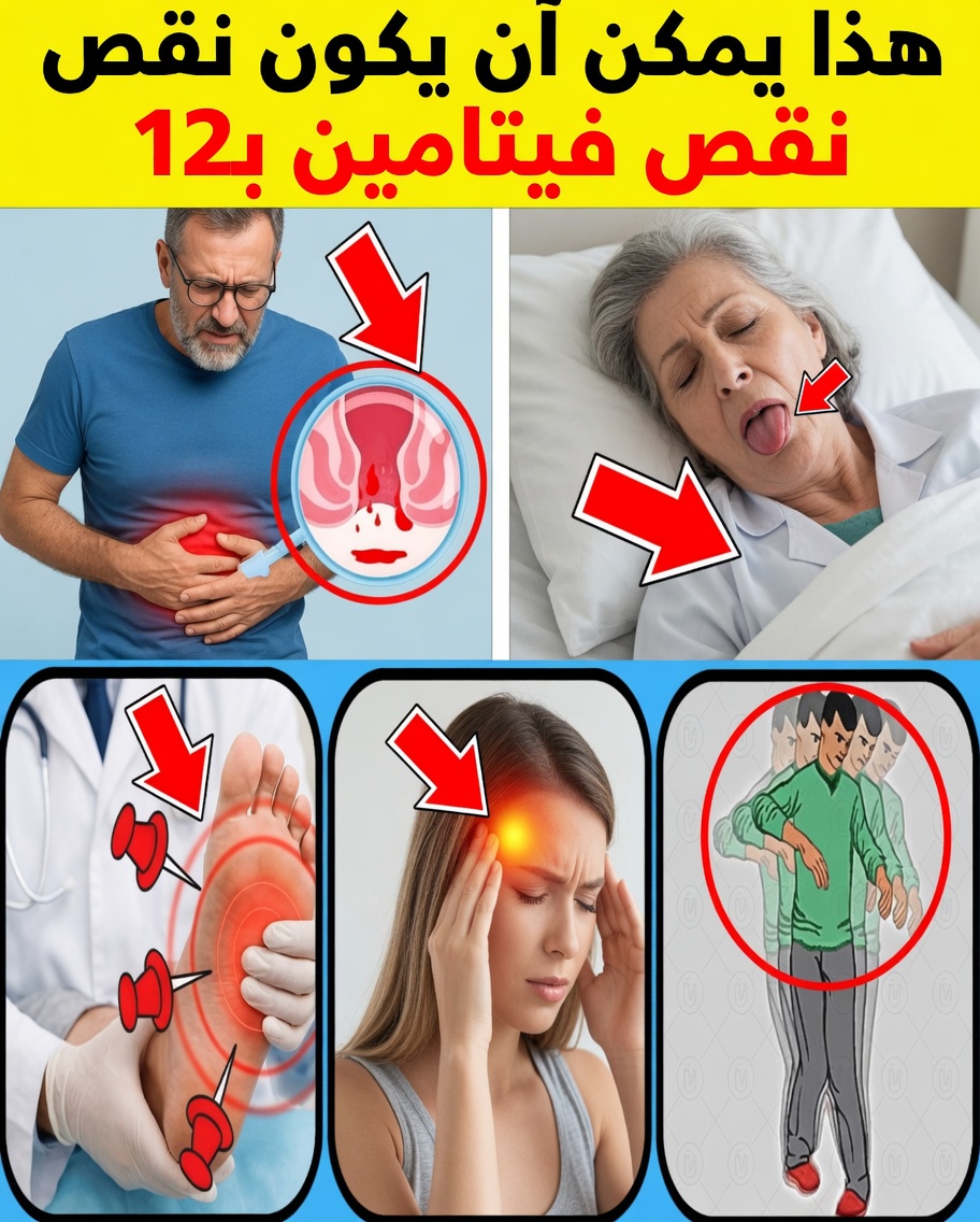 8 علامات غريبة قد تشير إلى أنك ربما تعاني من نقص في فيتامين ب12