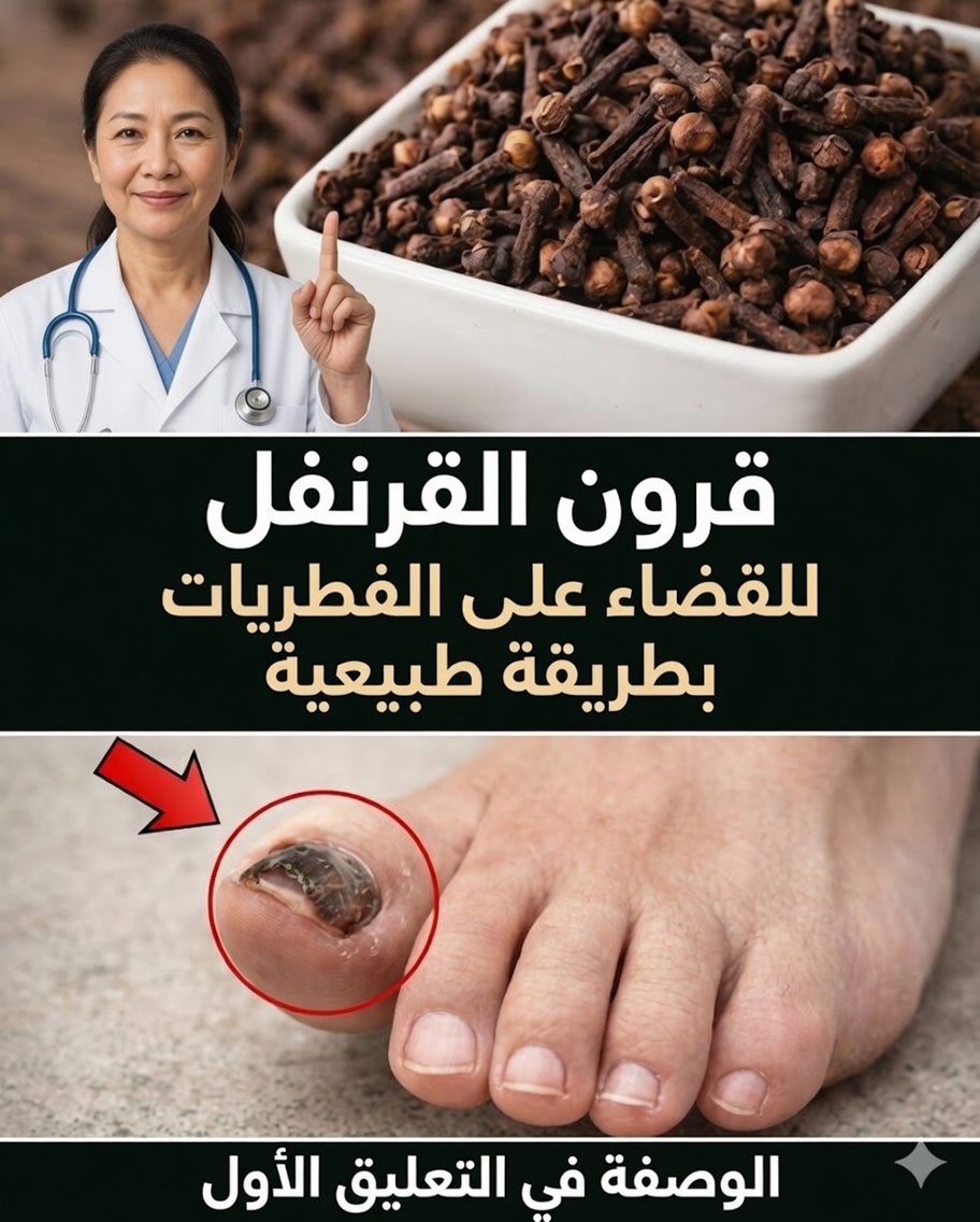 🦶 القضاء على فطريات الأظافر بالقرنفل: علاج طبيعي يزداد اعتماده