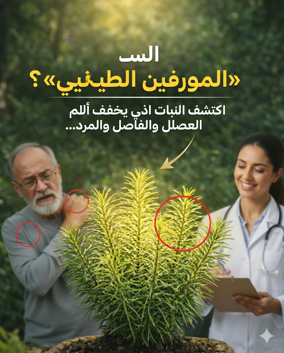 🌿 إكليل الجبل: «المورفين الطبيعي» لتخفيف الألم بلطف