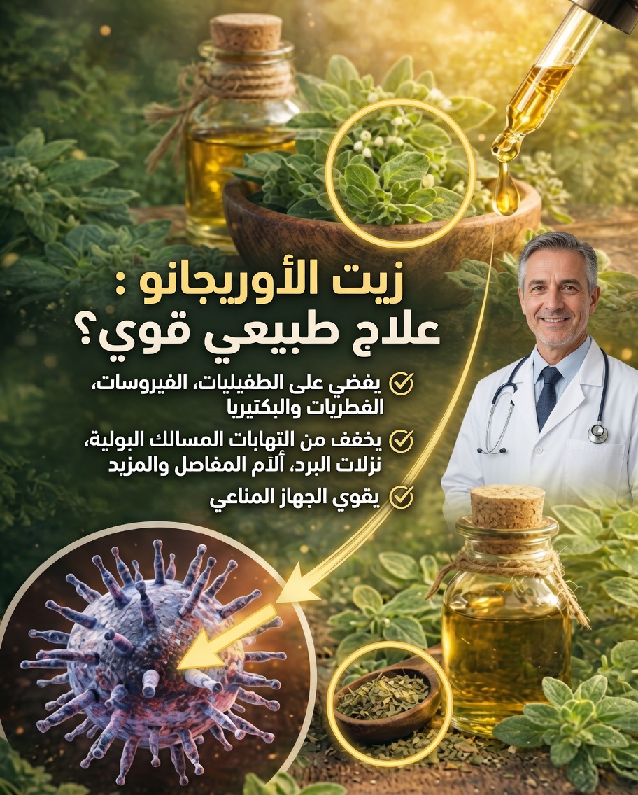 🌿 زيت الأوريجانو: 15 فائدة مدعومة علميًا لصحتك