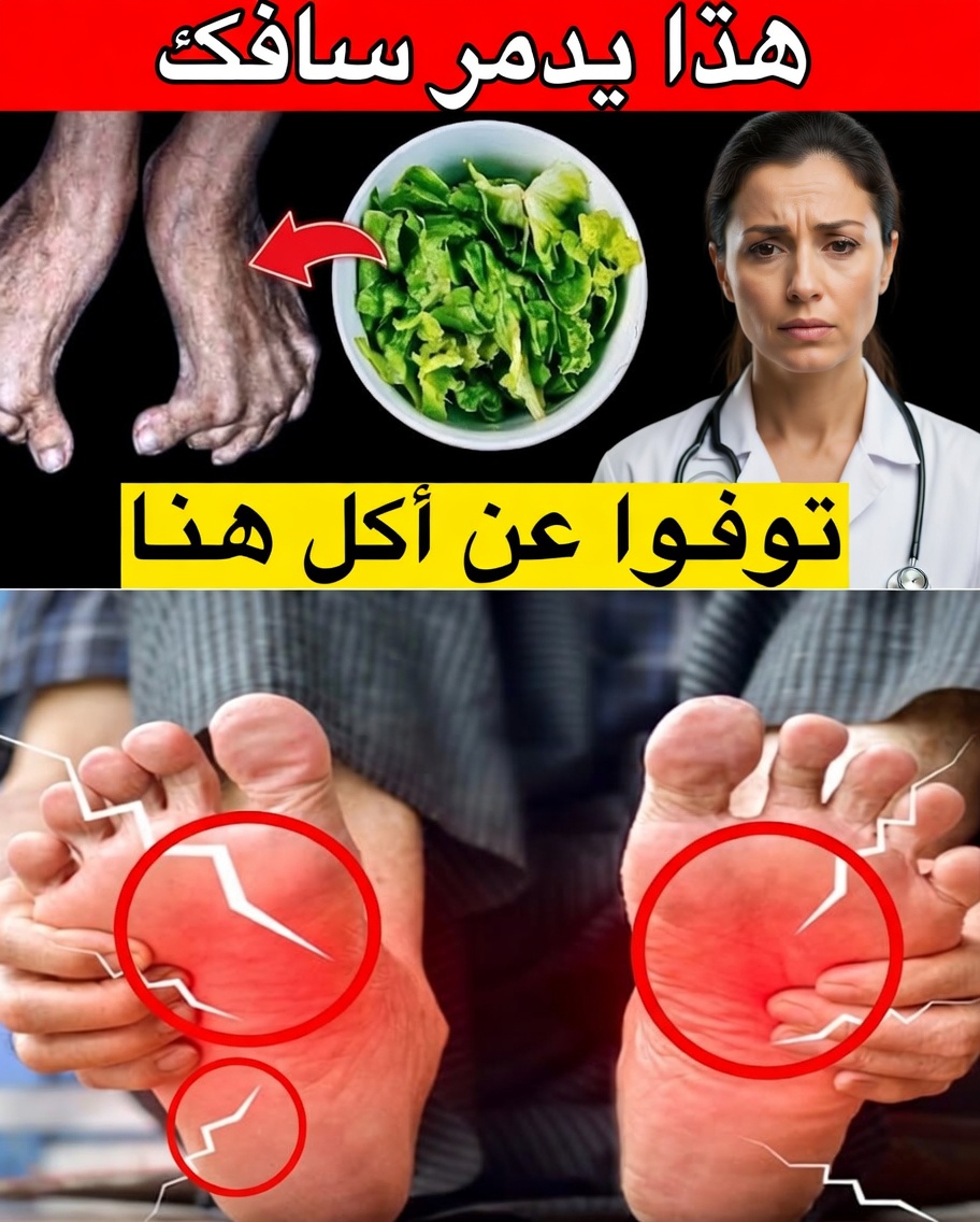 كبار السن، انتبهوا: 15 طعامًا قد تؤدي خفيةً إلى تفاقم خدر ووخز القدمين