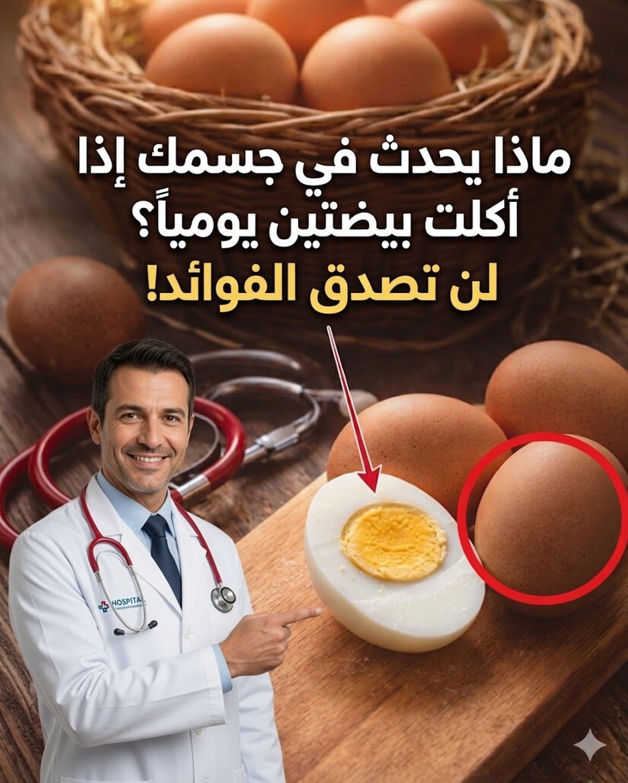 🥚 ماذا يحدث في جسمك عندما تأكل البيض كل يوم؟