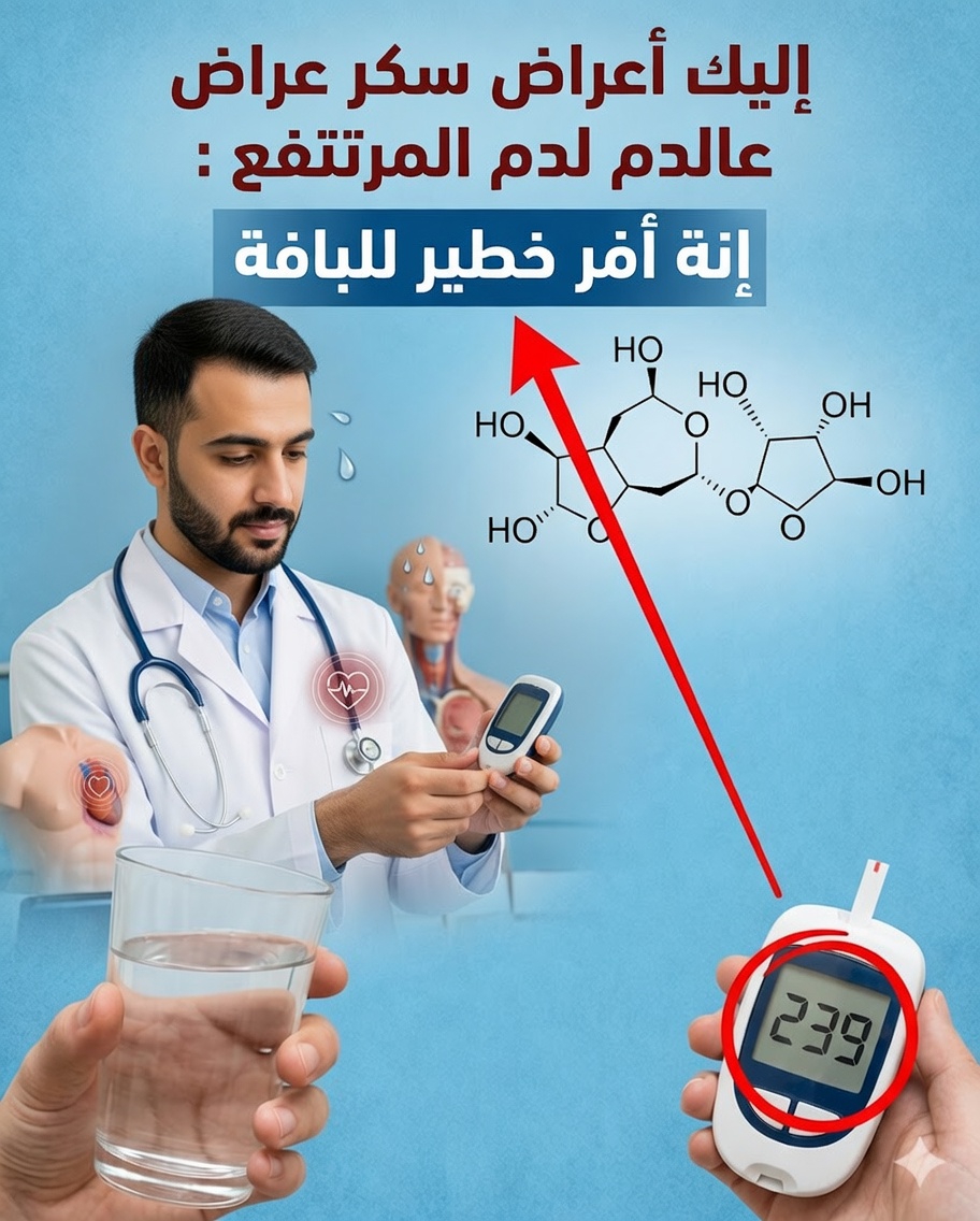 🚨 علامات تدل على أن لديك الكثير من السكر في الدم: أعراض لا يجب تجاهلها أبدًا