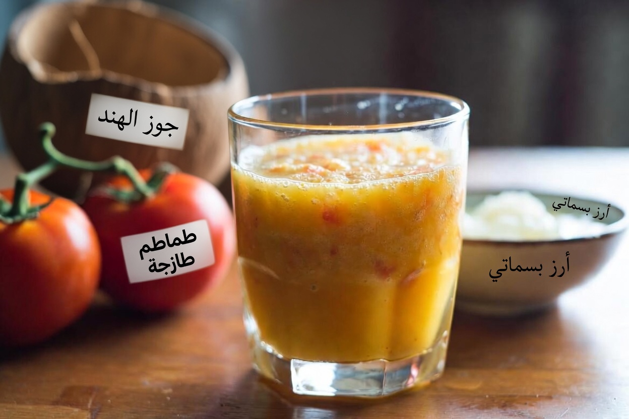 امنح كليتيك انتعاشًا: مشروب بسيط من الطماطم وماء جوز الهند لصحة المسالك البولية