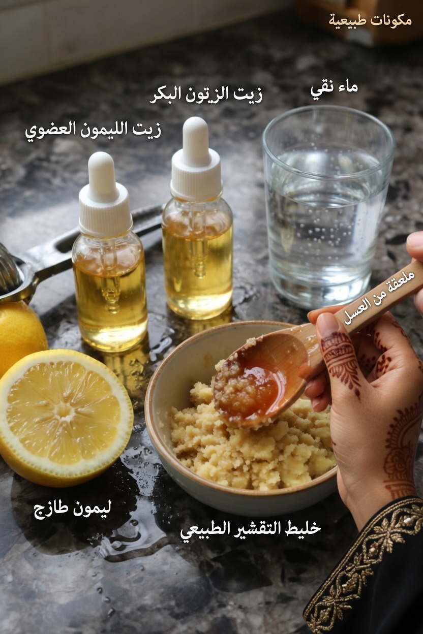 فوق الخمسين؟ كيف تخلط زيت الخروع مع الليمون والزنجبيل والعسل والماء ضمن روتين العناية بالبشرة؟