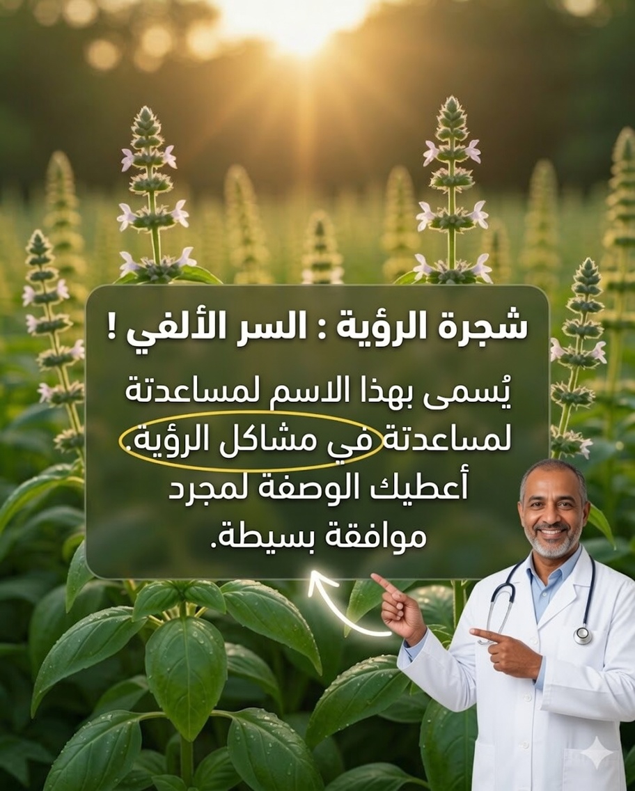 🌿 «شجرة الإبصار»: العلاج الطبيعي الذي يستخدمه كثيرون للعناية بالعينين