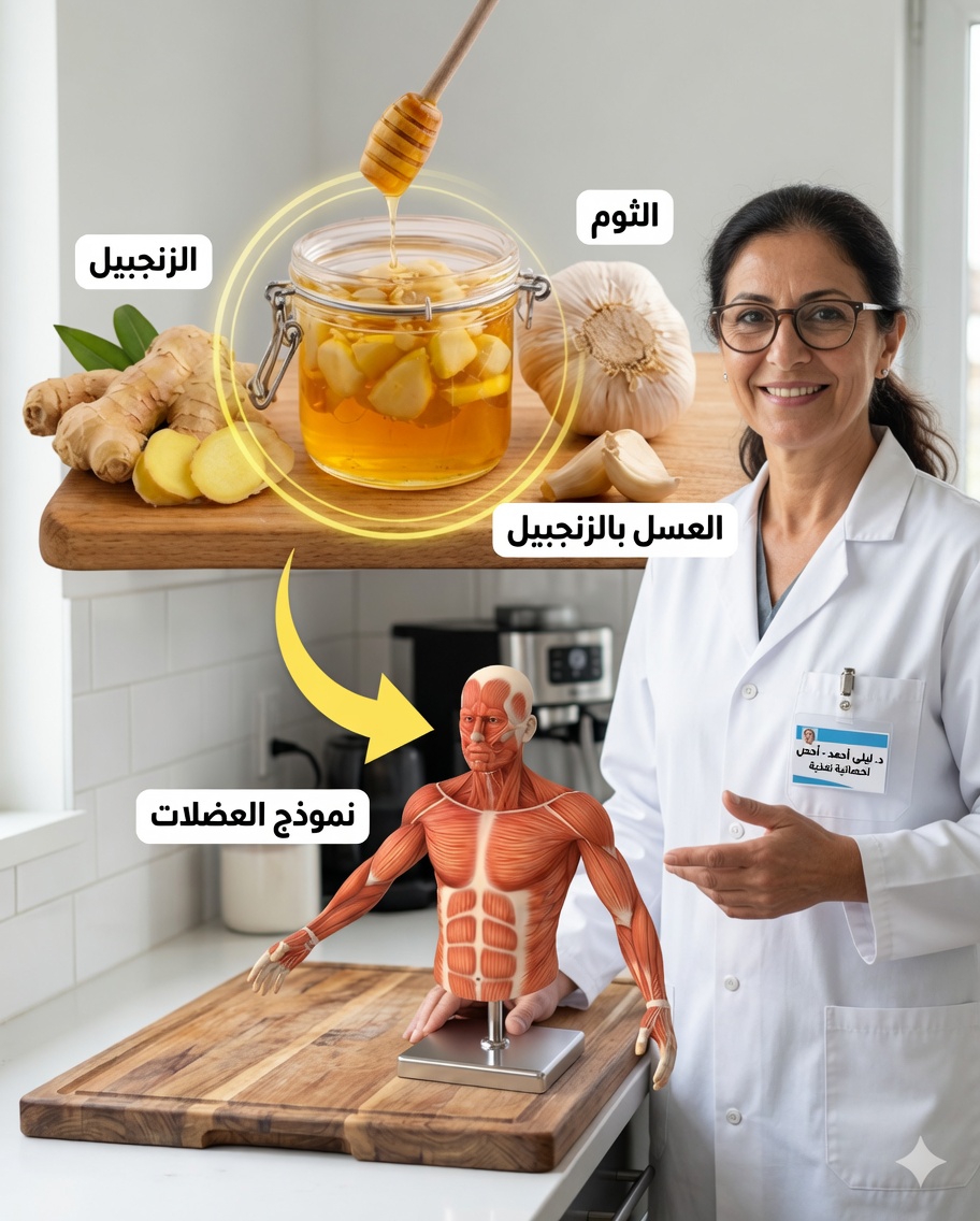 🌿 الزنجبيل والقرنفل والعسل: العلاج الطبيعي القوي ذو الفوائد المدهشة