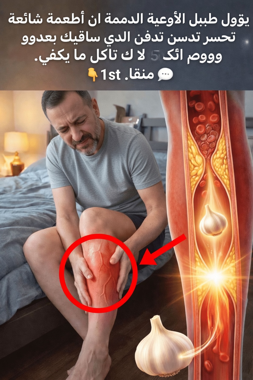 5 أطعمة يومية قد تساعد في تحسين تدفق الدم إلى ساقيك – طبيب أوعية دموية يسلّط الضوء على ما يفوته كثيرون