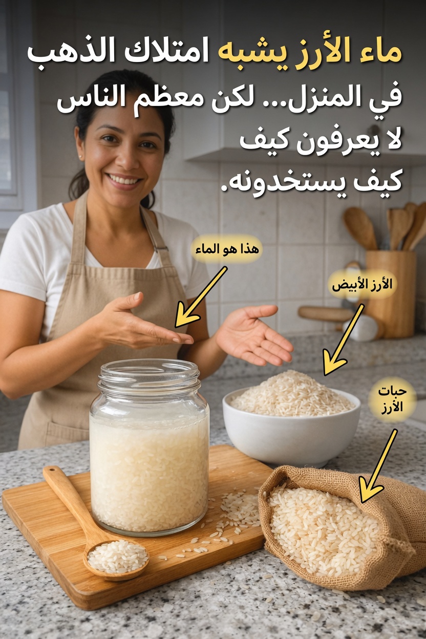 ما هو ماء الأرز ولماذا يحظى بالاهتمام؟