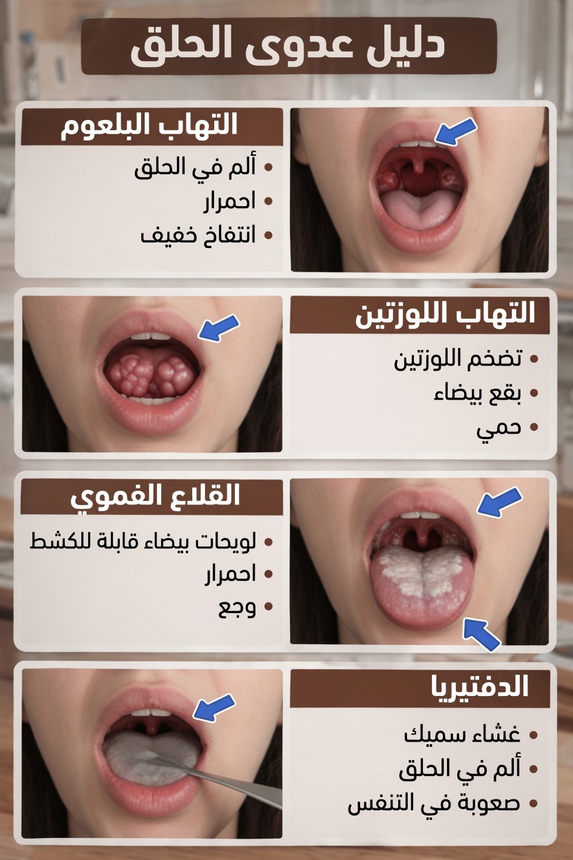 ما هي الأنواع المختلفة لالتهابات الحلق وكيف يمكنك اكتشاف العلامات مبكرًا؟