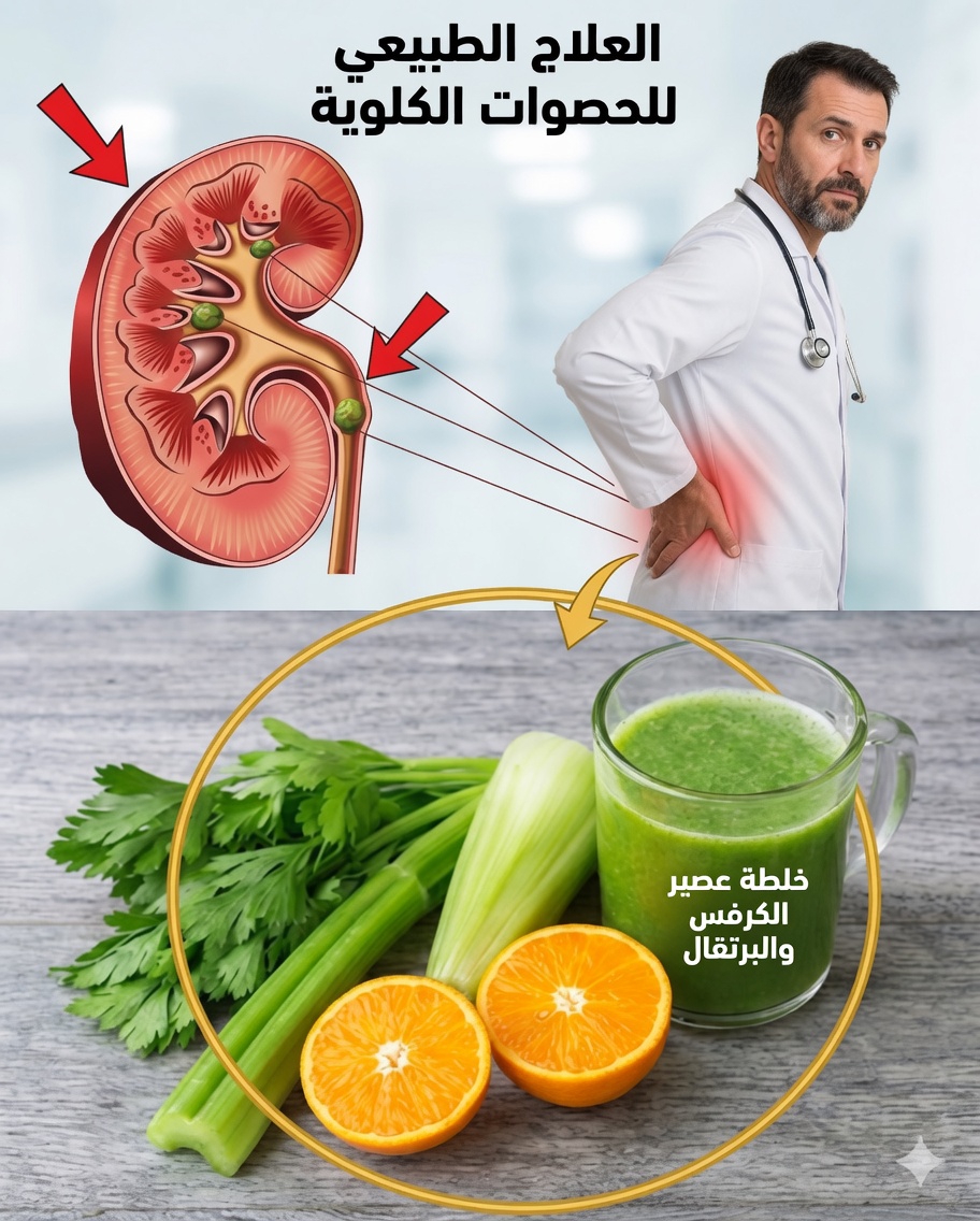 🥤 عصير طبيعي لتنظيف الكلى: وصفة منزلية لدعم صحة الكلى