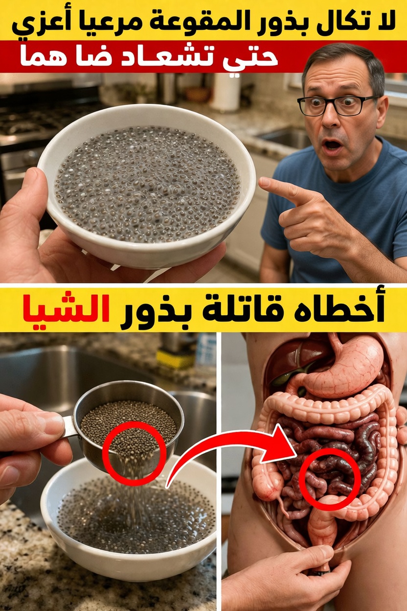 5 أخطاء جسيمة ترتكبها عند نقع بذور الشيا وكيفية تجنبها للحصول على نتائج أفضل