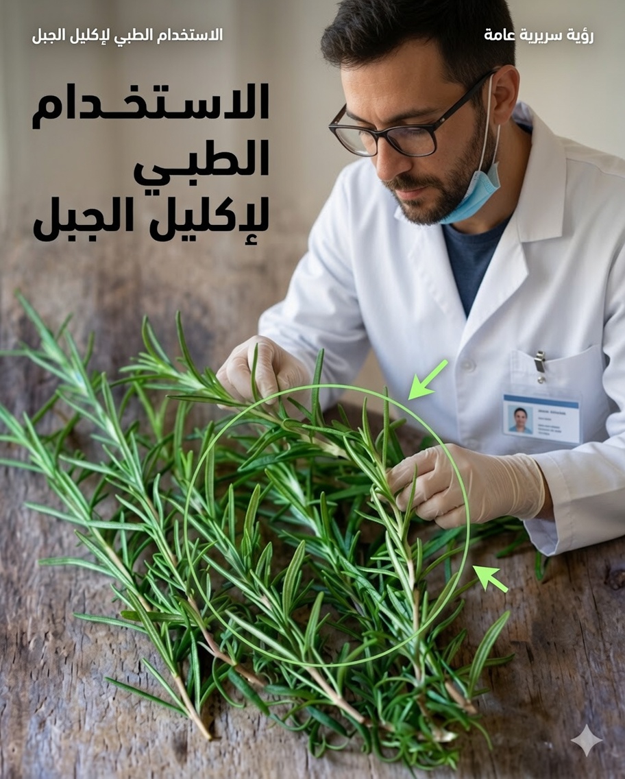 🌿 زيت إكليل الجبل للشعر: وصفة طبيعية لتحفيز نمو الشعر وتقويته