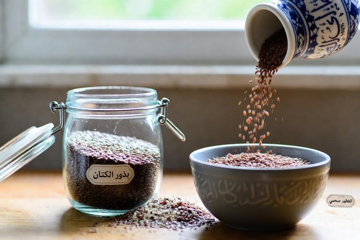 كيفية إضافة بذور الكتان إلى روتينك اليومي لتعزيز راحة العين ودعم الرؤية