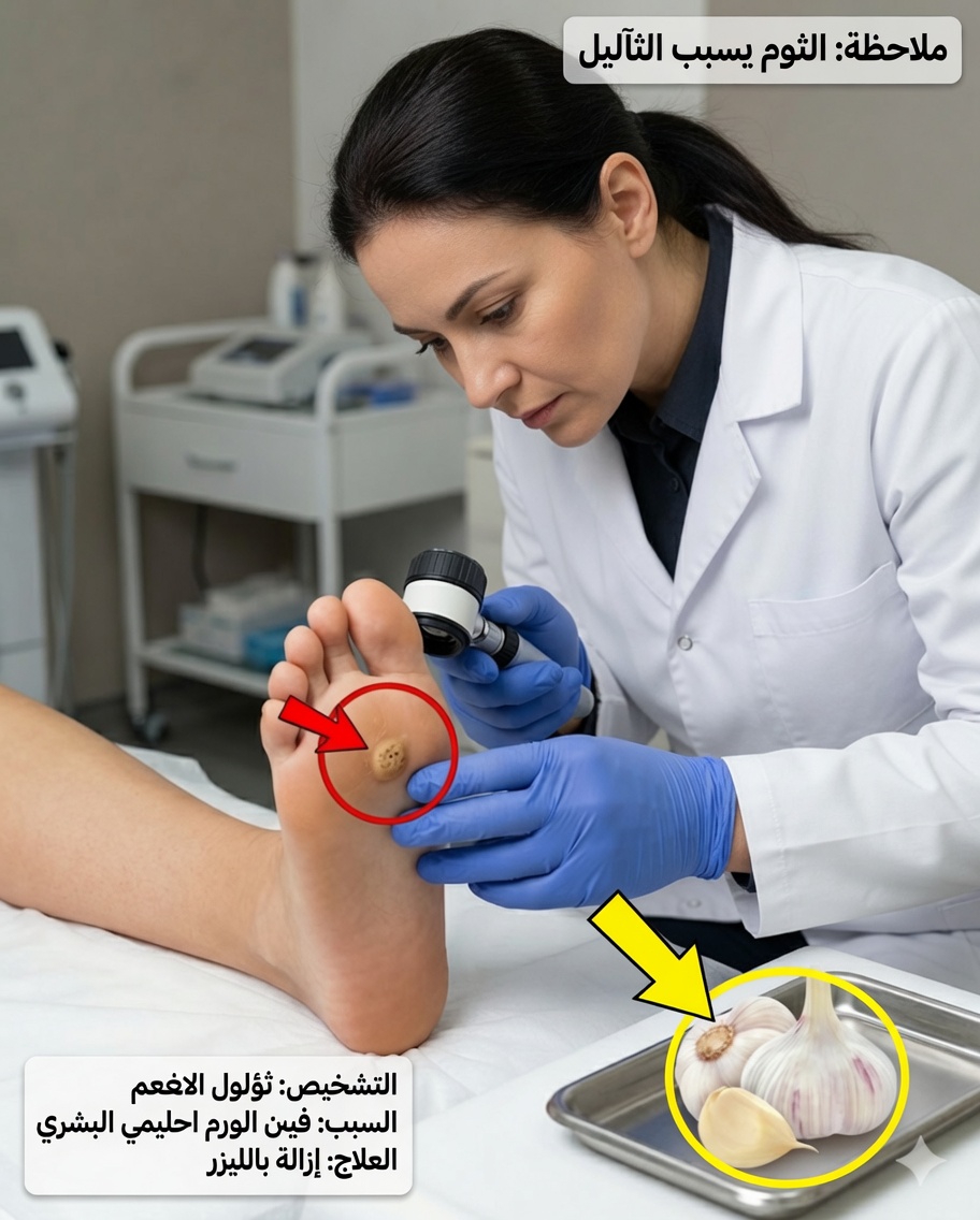 🧄 تخلّصوا طبيعيًا من الثآليل الأخمصية بفضل هذه العلاجات المعتمدة على الثوم