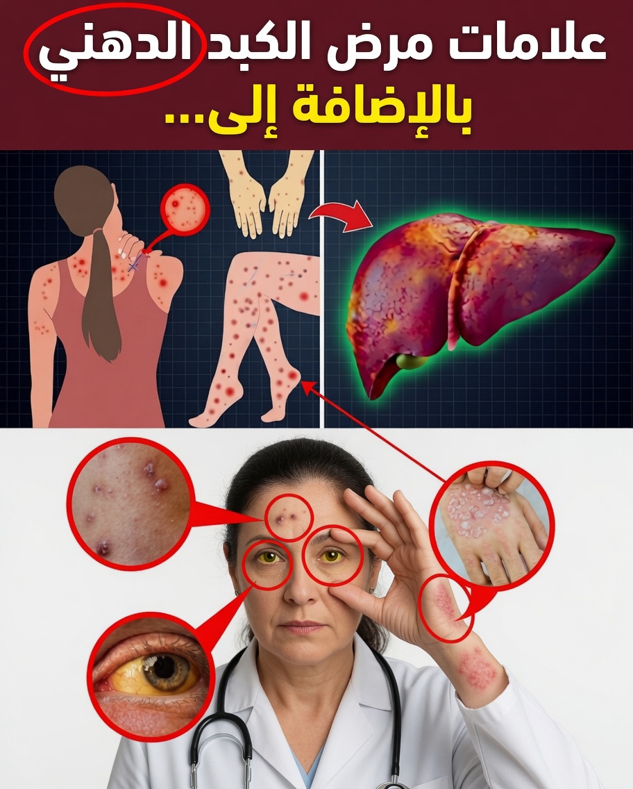 ⚠️ تحذير! 8 أعراض غامضة تُلحق الضرر بكبدك | الكبد الدهني