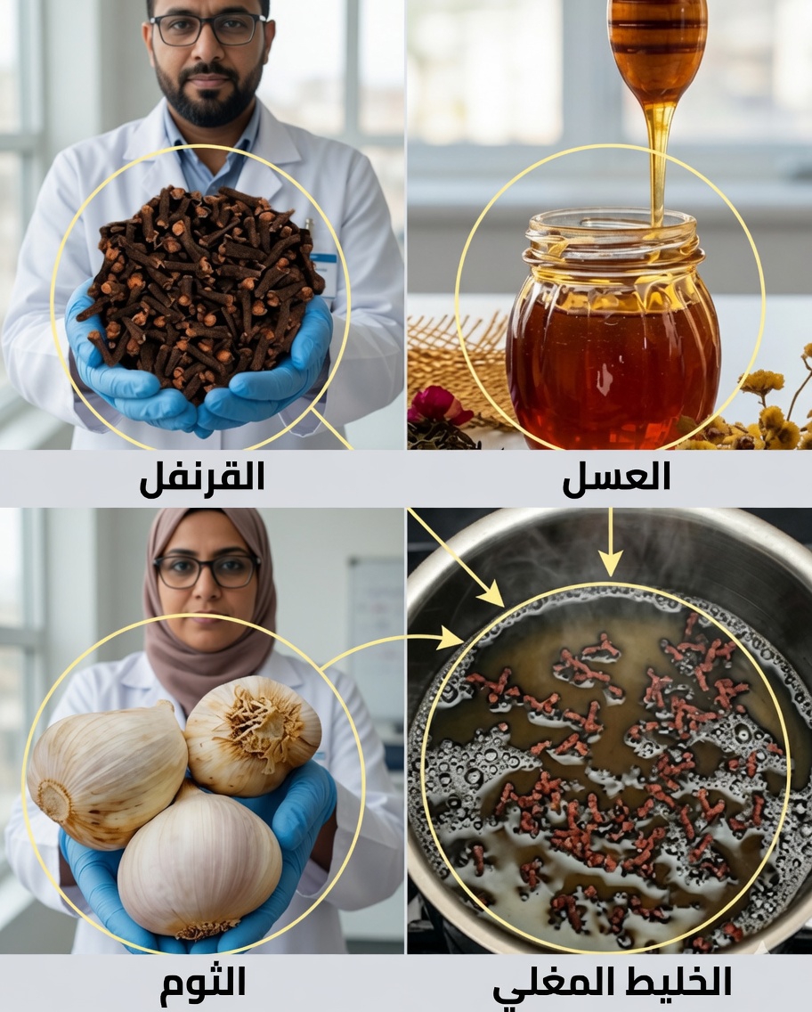 أسرار الثوم والقرنفل والعسل: علاج طبيعي قوي لصحتك ورفاهيتك 🍯✨
