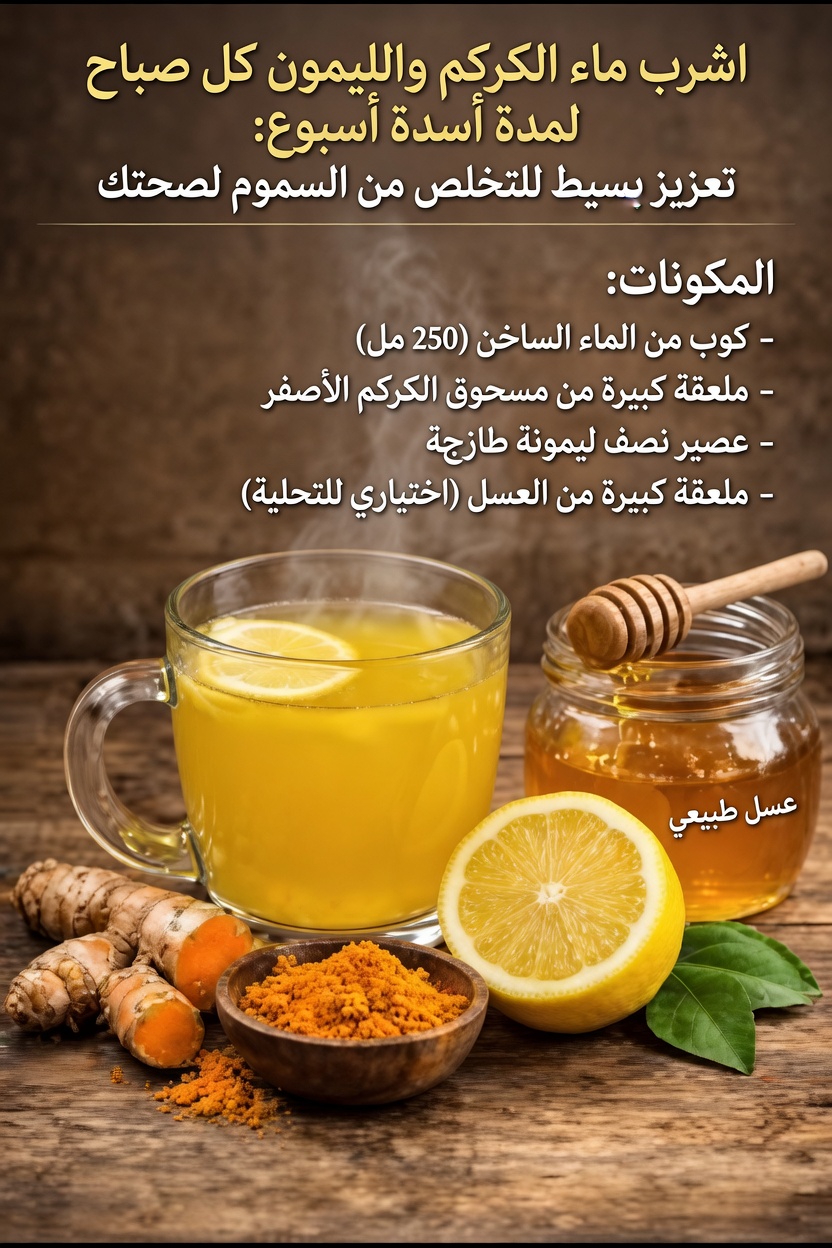 مشروب الكركم والليمون والعسل وبذور الشيا الصباحي: طريقة بسيطة لبدء يومك بمكونات طبيعية