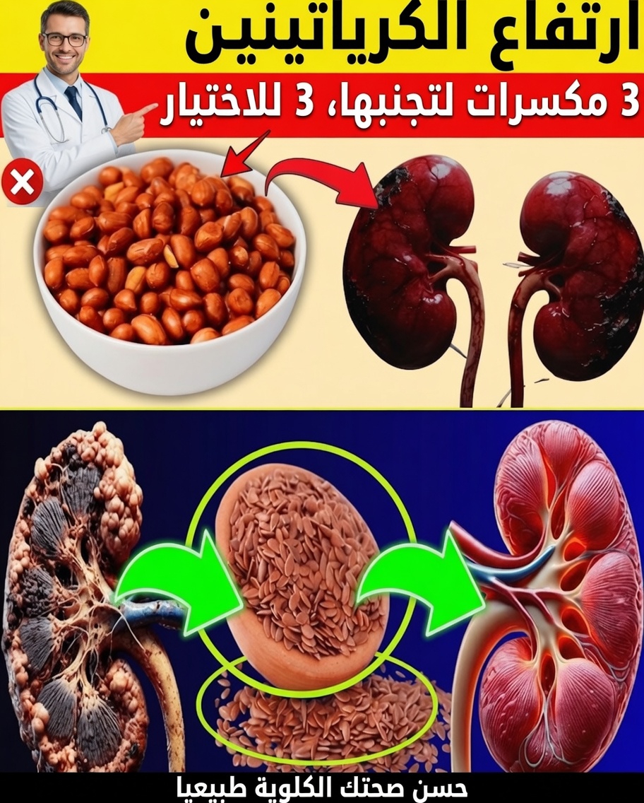 هل الكرياتينين مرتفع جدًا؟ التغيير البسيط في المكسرات الذي قد يخفف العبء عن كليتيك