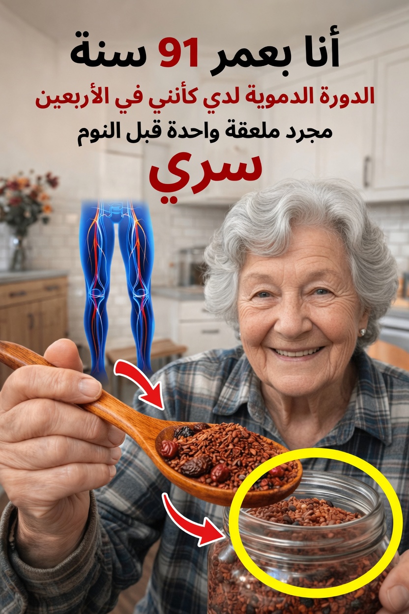 عادة بسيطة قبل النوم لدعم الدورة الدموية الصحية في ساقيك مع التقدم في العمر