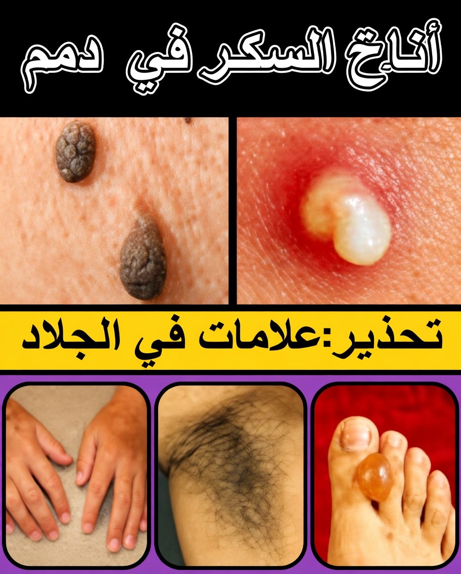 هل تتعرف على هذه العلامات الخمس عشرة المبكرة لمرض السكري التي قد تظهر على بشرتك وجسمك؟