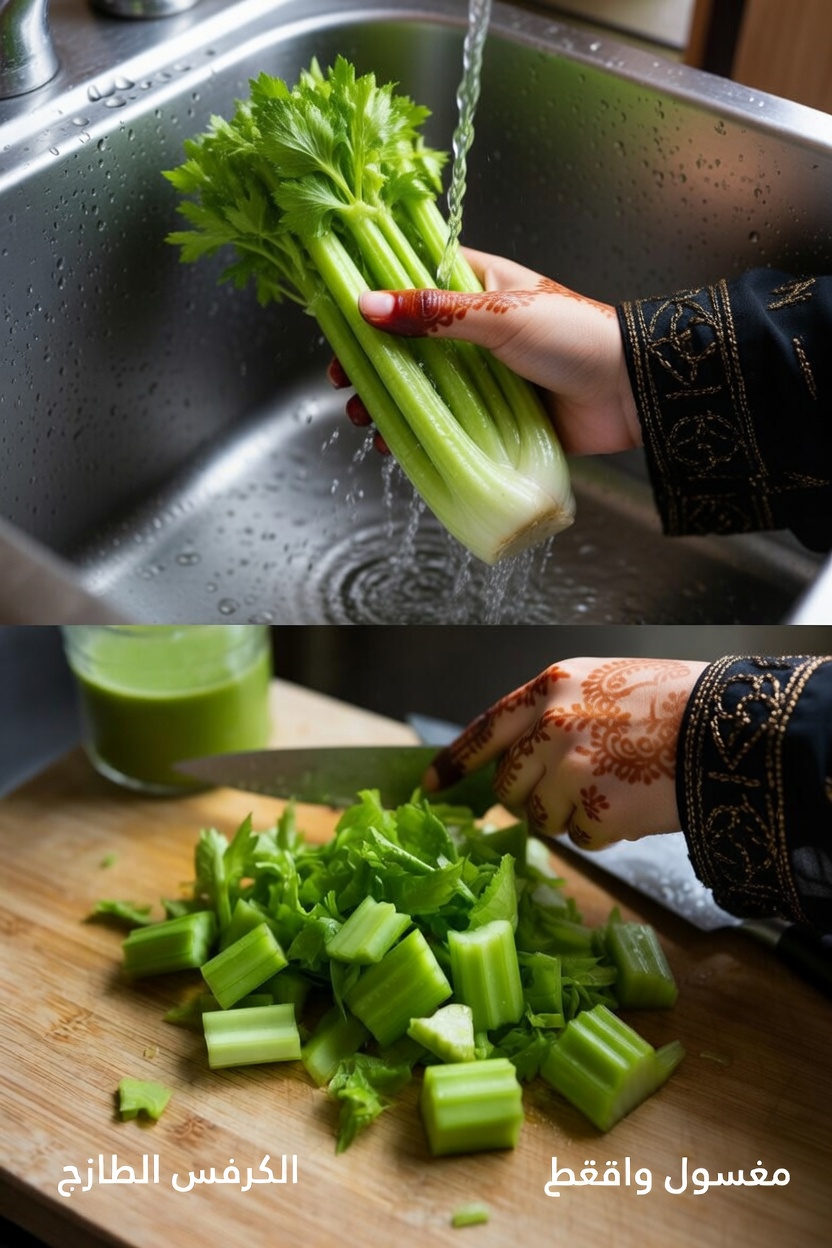 ما الذي يجعل الكرفس خضارًا غنيًا بالعناصر الغذائية؟