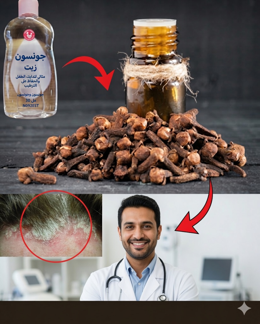 🧴 أضف القرنفل إلى زيت الأطفال واكتشف ما يحدث