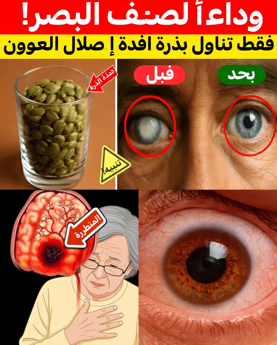 حتى لو تجاوزتَ التسعين؟ تناول هذه البذور الثلاث كل صباح لتعزيز صحة عينيك وقدراتك الذهنية (علم حقيقي + عادة يومية سهلة)