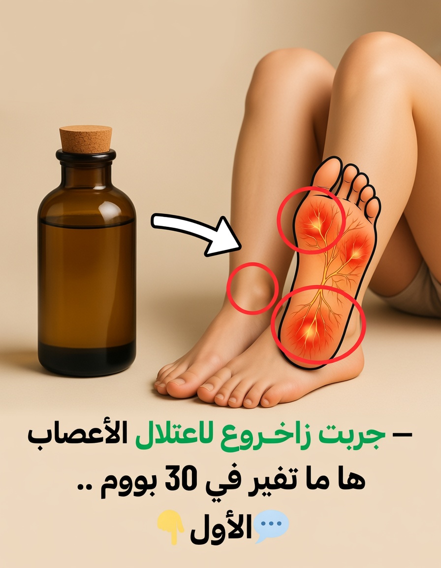 استخدمتُ زيت الخروع لعلاج الاعتلال العصبي – إليكم ما حدث خلال 30 يومًا!