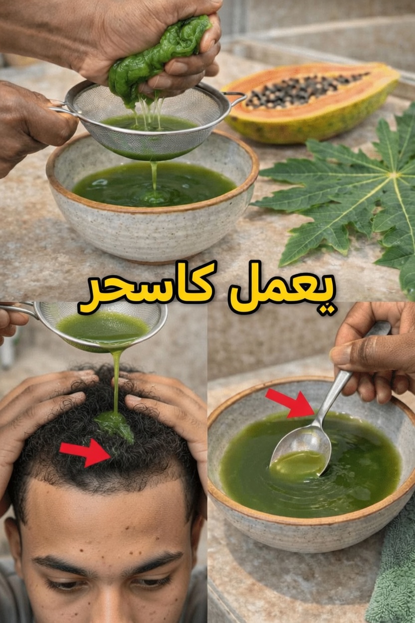 هل يمكن لأوراق البابايا أن تدعم نموًا أسرع للشعر الطبيعي من نوع 4C؟ استكشاف طريقتين بسيطتين وتخفيف قشرة الرأس