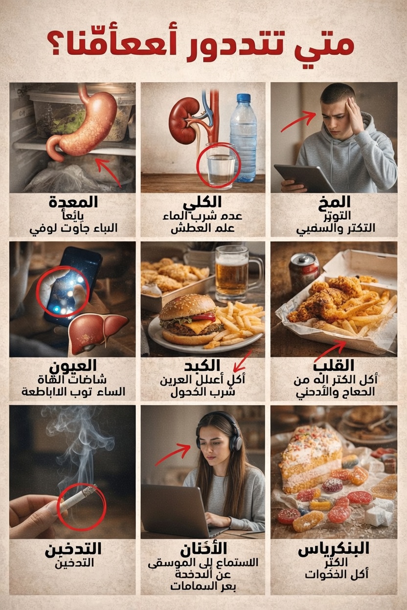 9 عادات يومية قد تضر بأعضائك بصمت – وطرق بسيطة لحمايتها