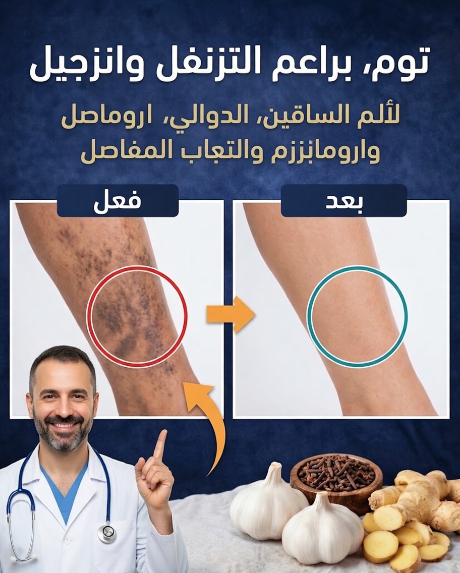 الثوم والقرنفل لمكافحة الدوالي: نهج لطيف وواقعي لتحسين الدورة الدموية