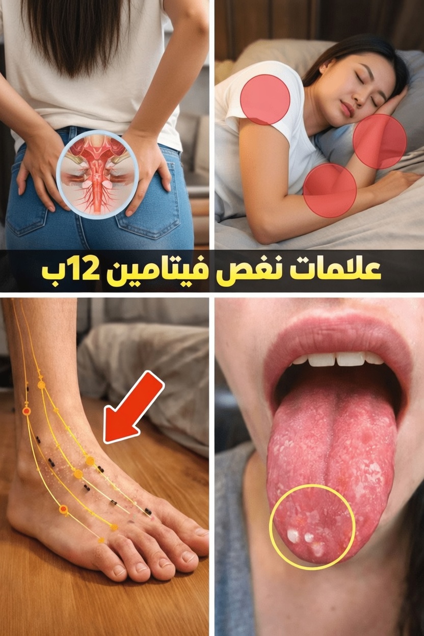 8 علامات غريبة تدل على أن جسمك يتوسل لفيتامين ب12 وما الذي قد تعنيه