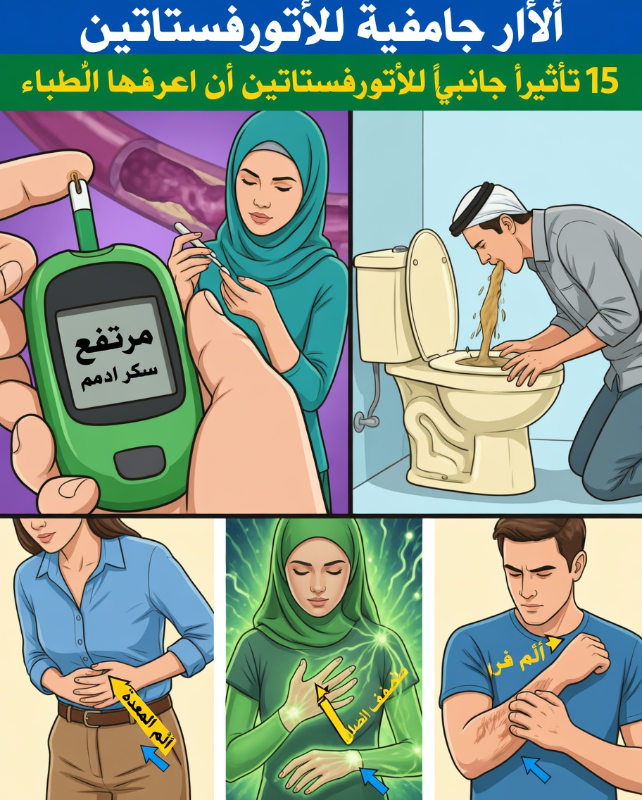 فهم الأتورفاستاتين: 15 أثرًا جانبيًا محتملًا قد تواجهه ونصائح للتعامل معها