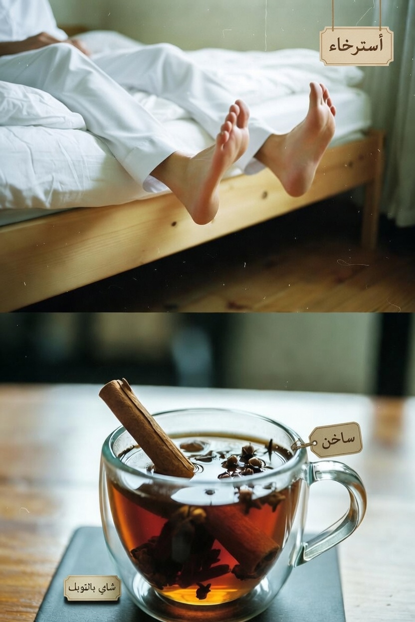 روتينات مسائية بسيطة لدعم التعافي الطبيعي لأعصاب جسمك أثناء النوم