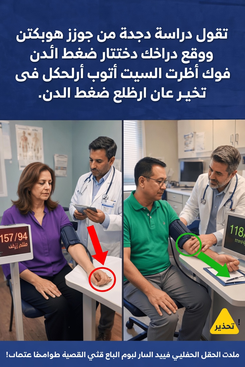 ما الذي تحتاج إلى معرفته عن وضعية الذراع أثناء قياس ضغط الدم: نتائج من خبراء جونز هوبكنز