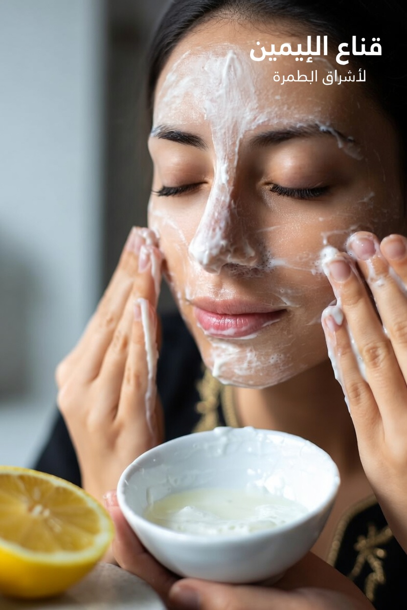 كيفية تحضير قناع طبيعي للوجه من بياض البيض والليمون لروتين العناية بالبشرة اليومي الخاص بك