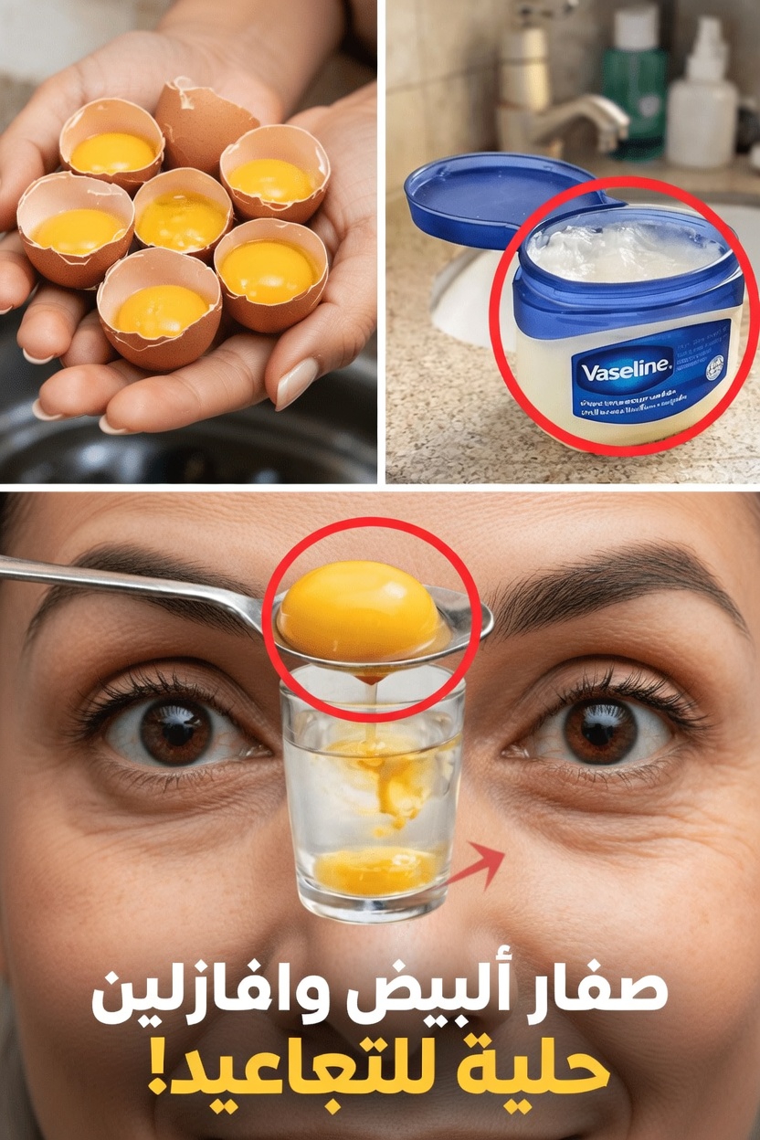 اكتشف كيفية إعداد قناع ليلي من صفار البيض والفازلين لروتين العناية ببشرتك المسائي