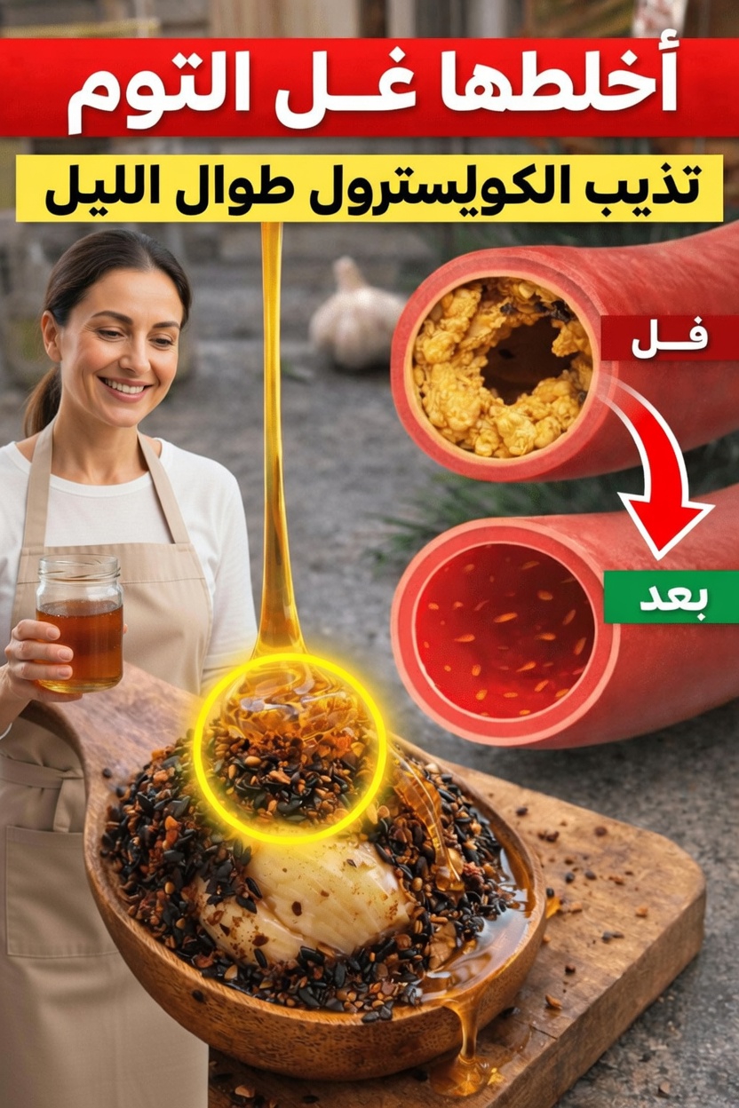 اكتشف عادة بسيطة قبل النوم: خلط زيت الزيتون والعسل والقرفة لدعم صحة القلب