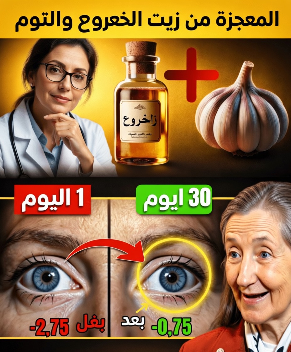 قطرة واحدة فقط من هذا الزيت الطبيعي قد تعيد إليك بصرك — إليك ما لا يخبرك به أطباء العيون