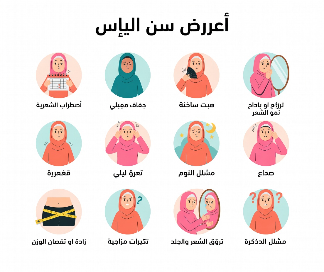 10 علامات مبكرة لمرحلة ما قبل انقطاع الطمث وانقطاع الطمث يجب أن تعرفيها