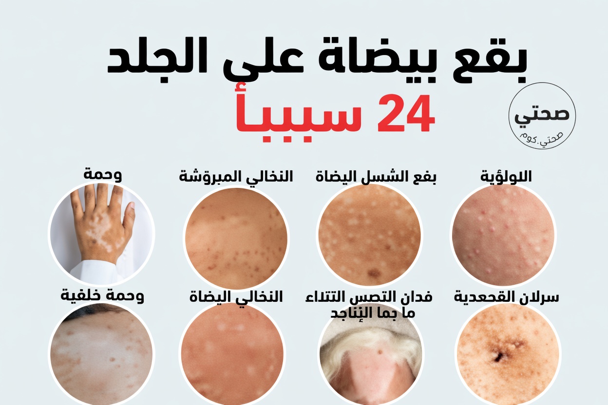 لماذا تظهر بقع بيضاء صغيرة على الذراعين والساقين؟ فهم هذا التغير الجلدي الشائع