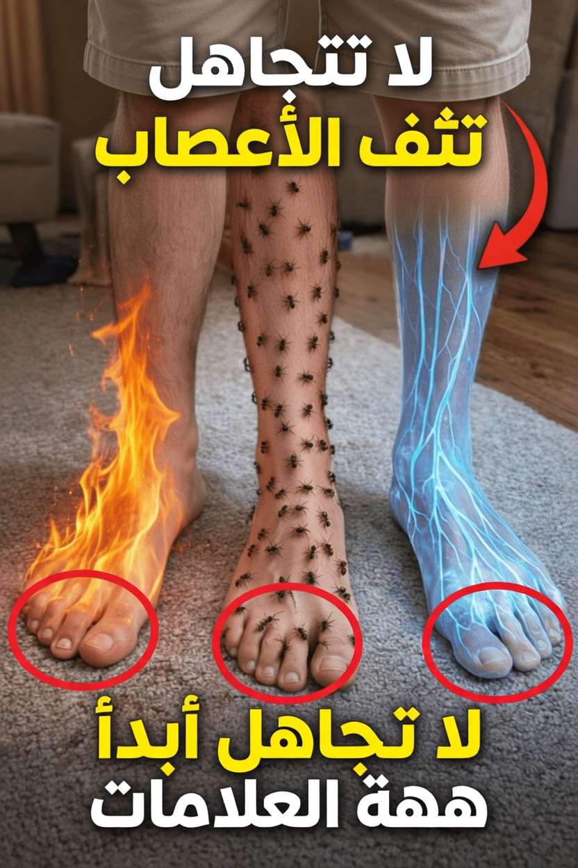 15 علامة تحذيرية مبكرة لتلف الأعصاب في قدميك ويديك يجب الانتباه إليها