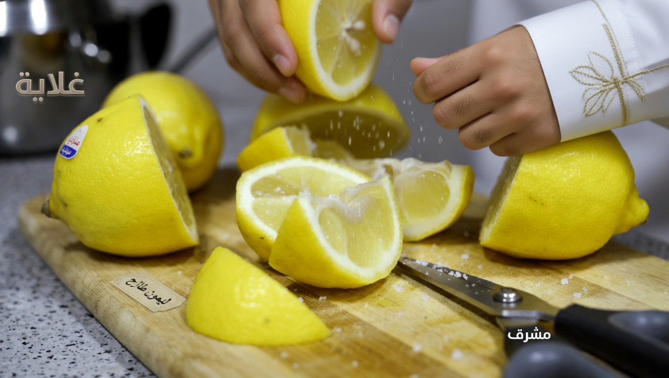 سرّ منزلي غير معروف كثيرًا يستخدمه الكثيرون لتغذية أعينهم من الداخل هو وصفة بسيطة من الليمون المحفوظ.